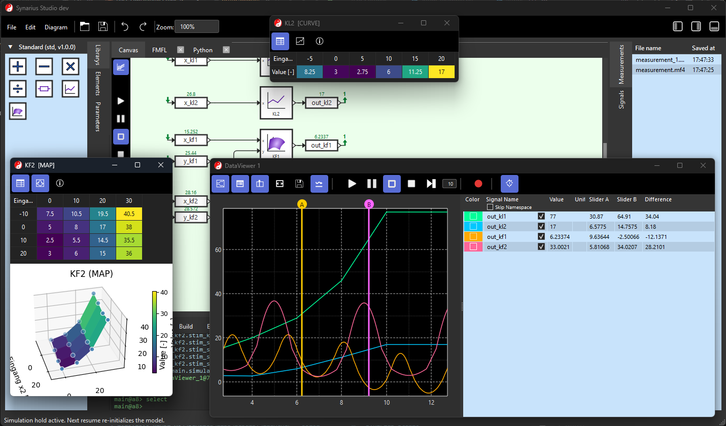 Synarius Studio Screenshot